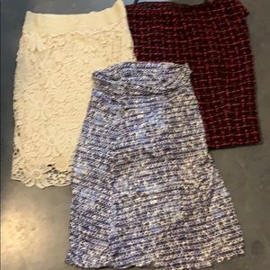 3 skirts